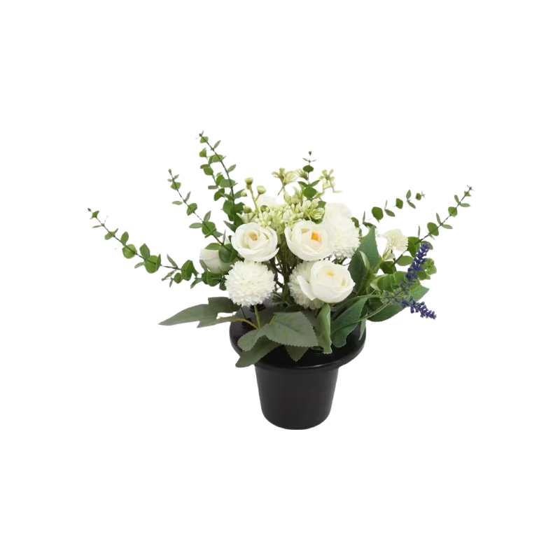 Artificial Flower Pots for Graves