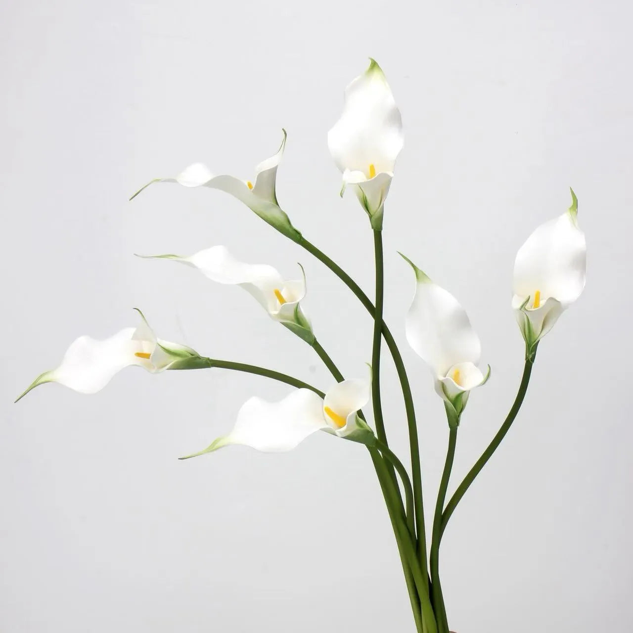7-Stem Artificial Calla Lily - Faux Flower Arrangement