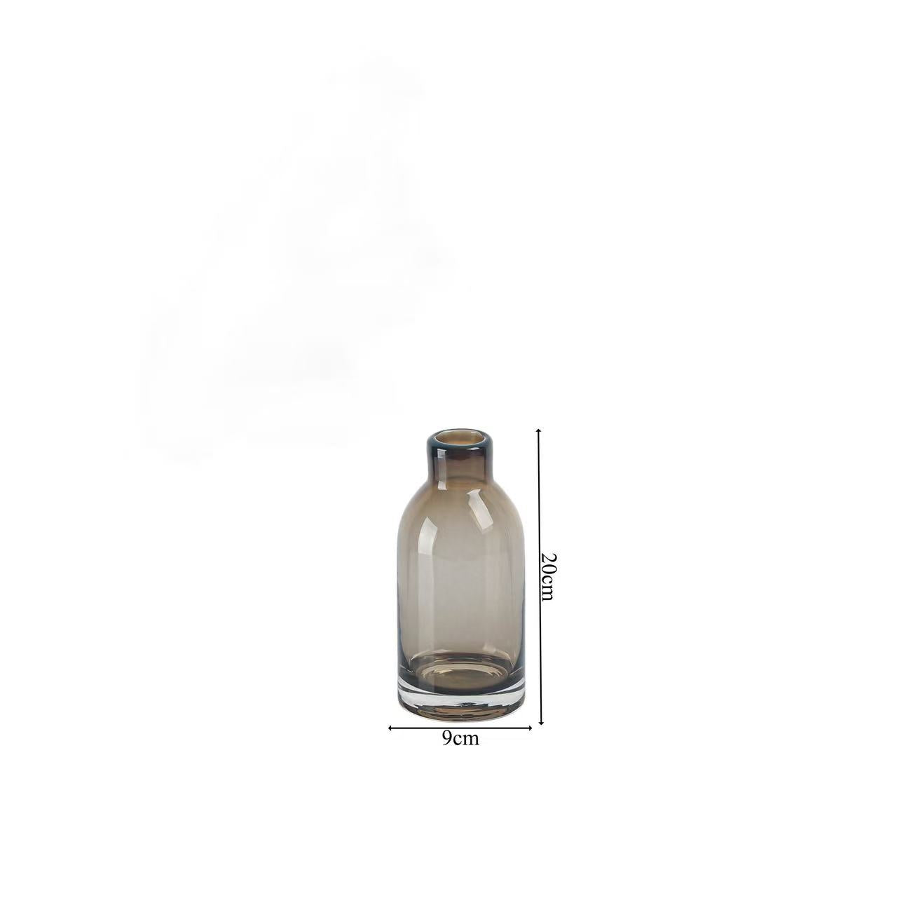 Glass Bottle Bud Vase