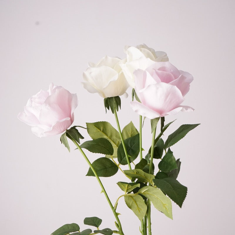 Real Touch Moonstone Rose – Pale Pink, 25.6"