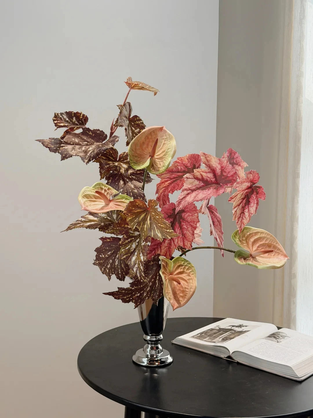 Autumn Palm - Faux Floral Arrangement