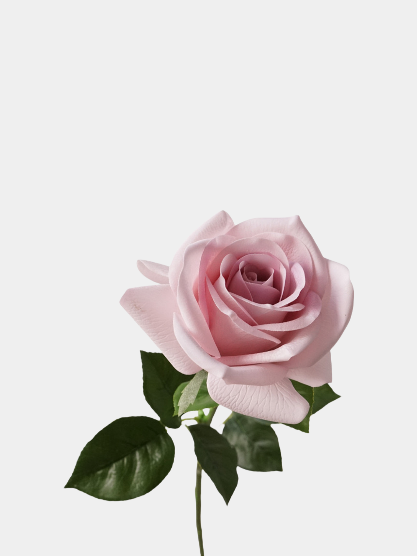 
Künstliche Blumen mit echtem Touch Rose in Pink-28"