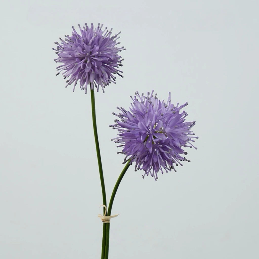 Artificial Allium Globe Spray –24"