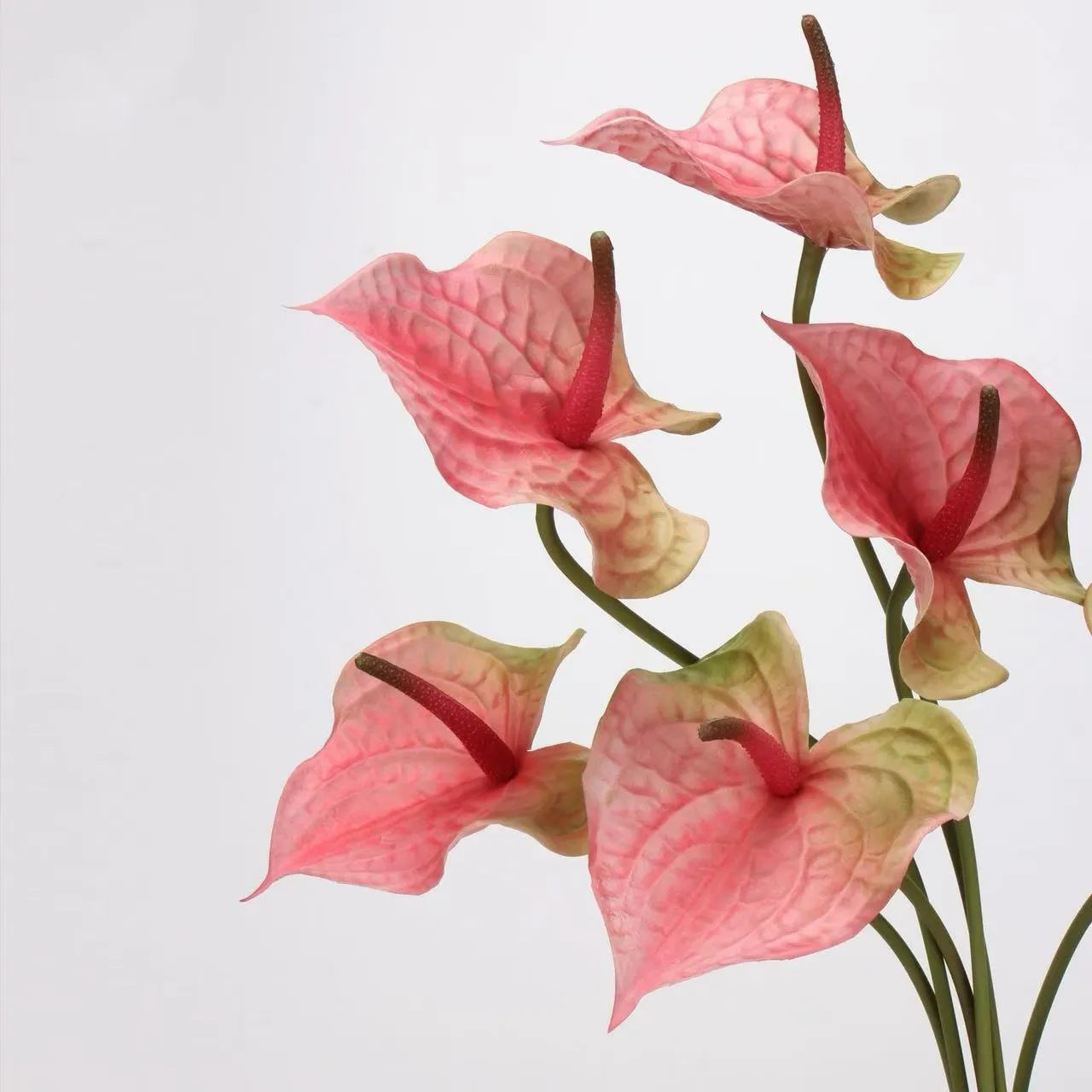 Artificial Anthurium Stem  –Pink 26"