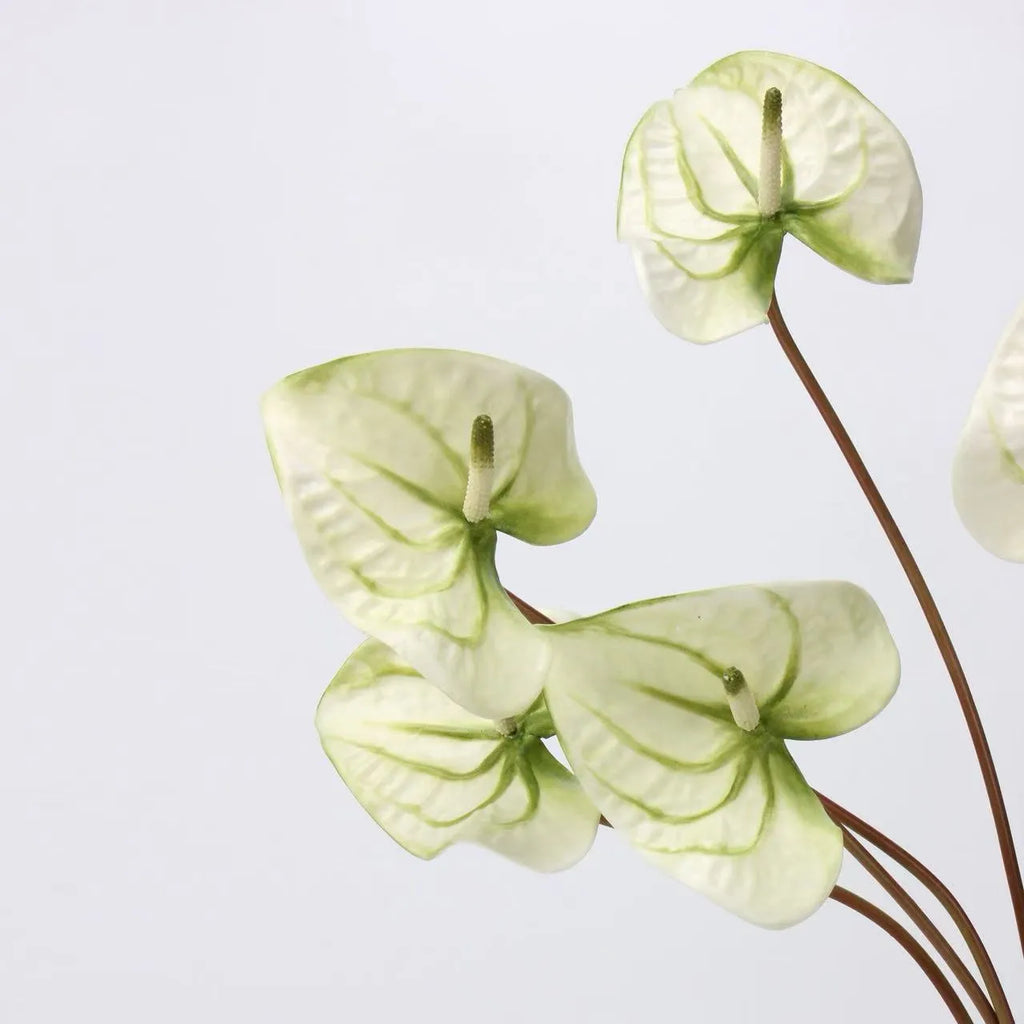 Artificial Anthurium Stem  -Green