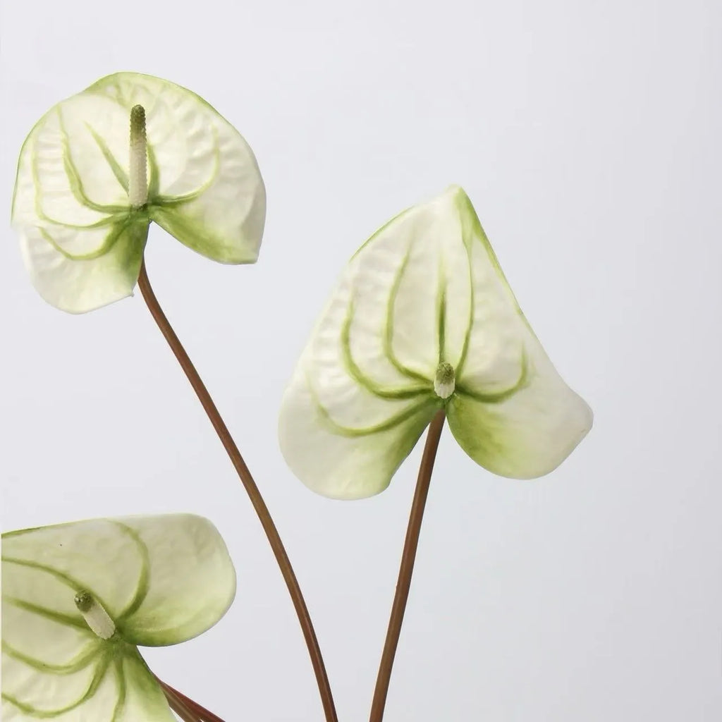 Artificial Anthurium Stem  -Green