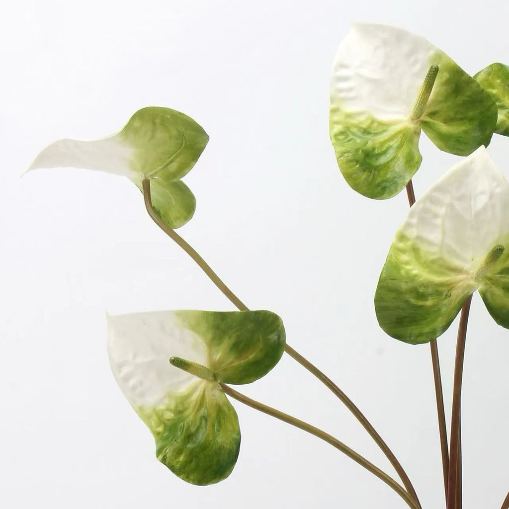 Artificial Anthurium Stem  -Green