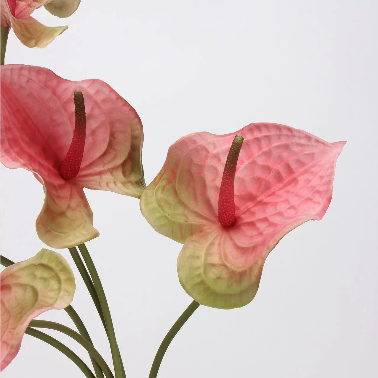 Artificial Anthurium Stem  –Pink 26"