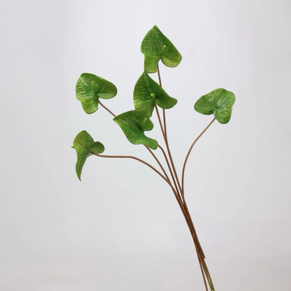 Artificial Anthurium Stem  -Green