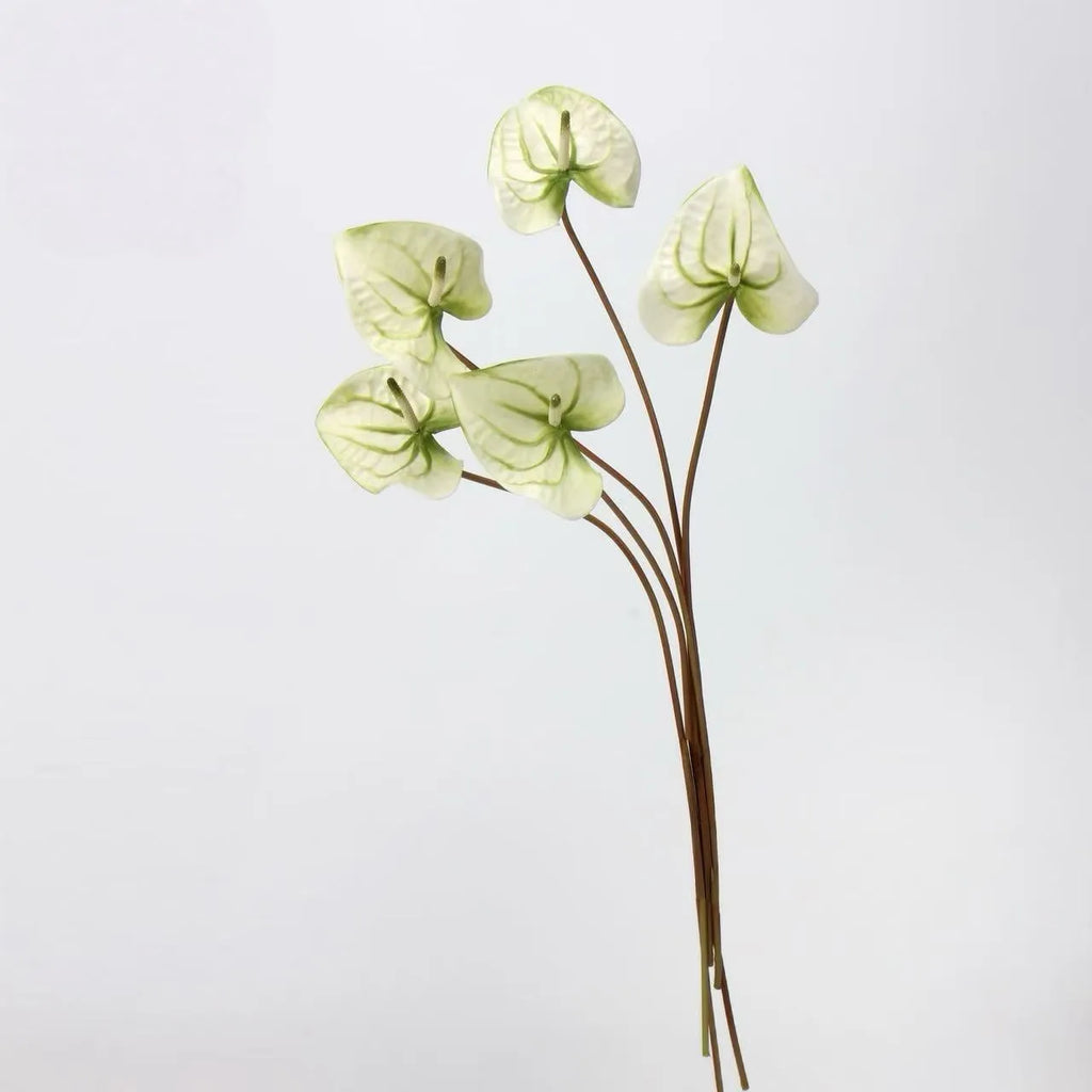 Artificial Anthurium Stem  -Green