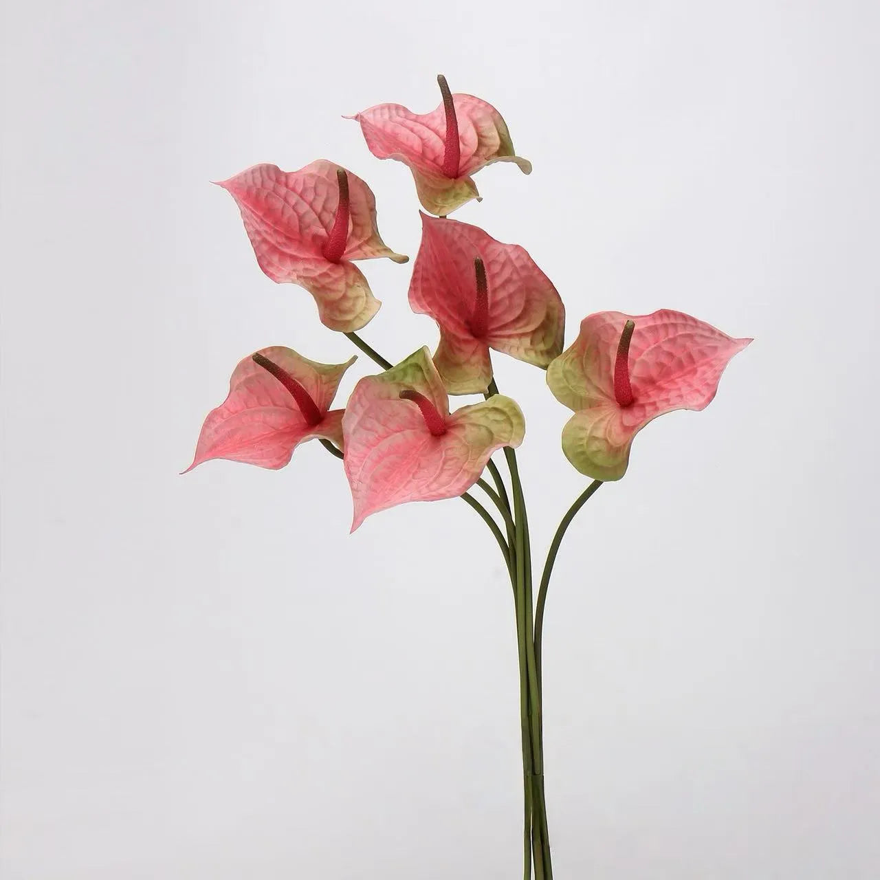 Artificial Anthurium Stem  –Pink 26"