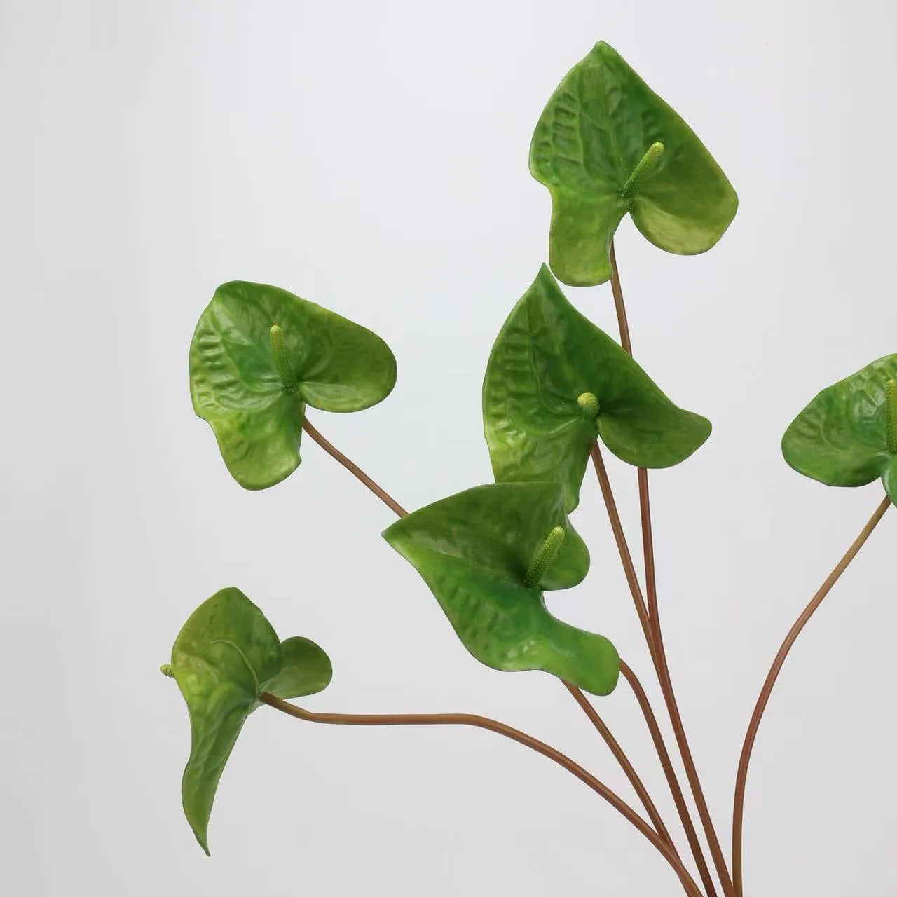 Artificial Anthurium Stem  -Green