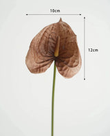 人工アンスリウムステム – ブラウン 22.8"