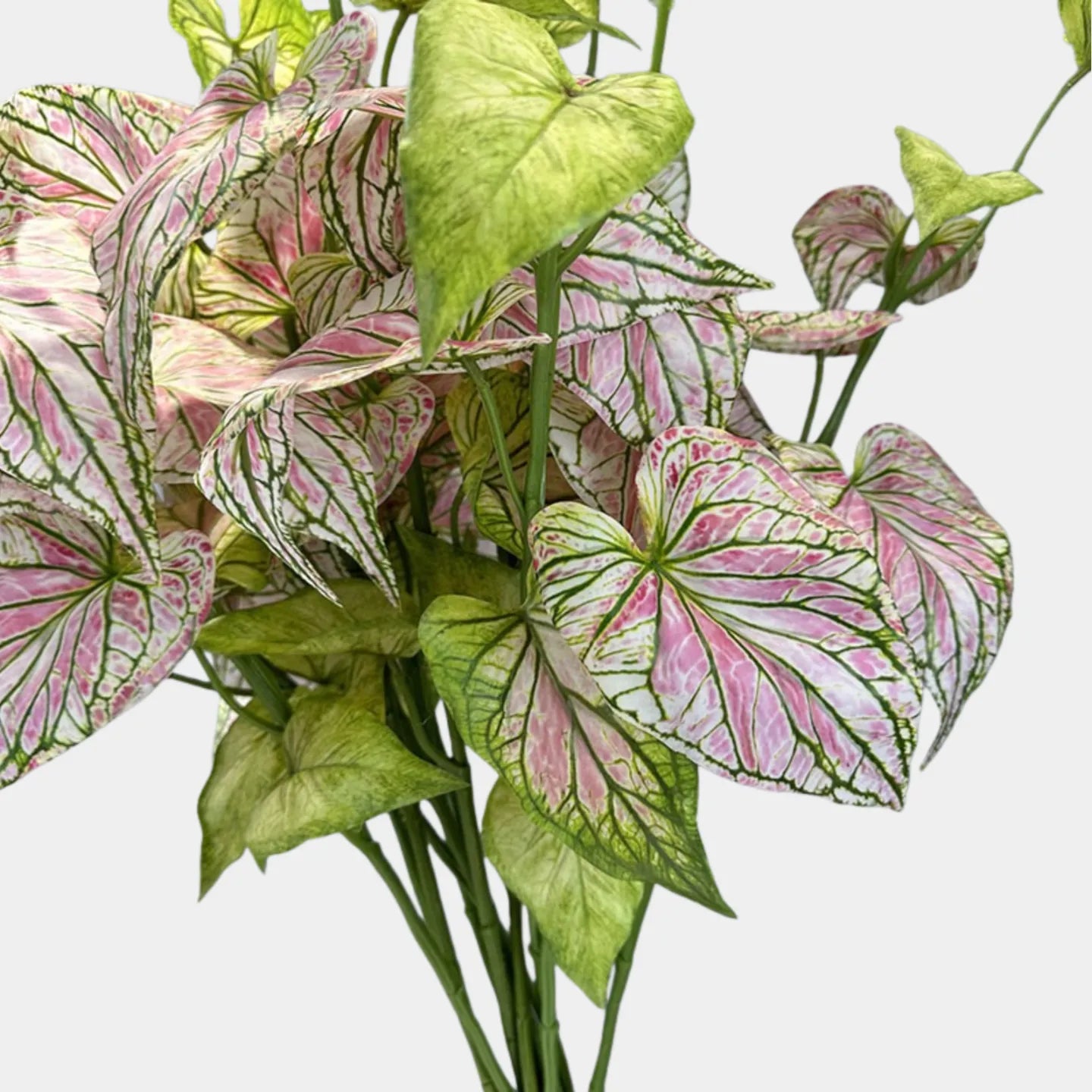 Artificial Caladium Leaf Spray -29.5”