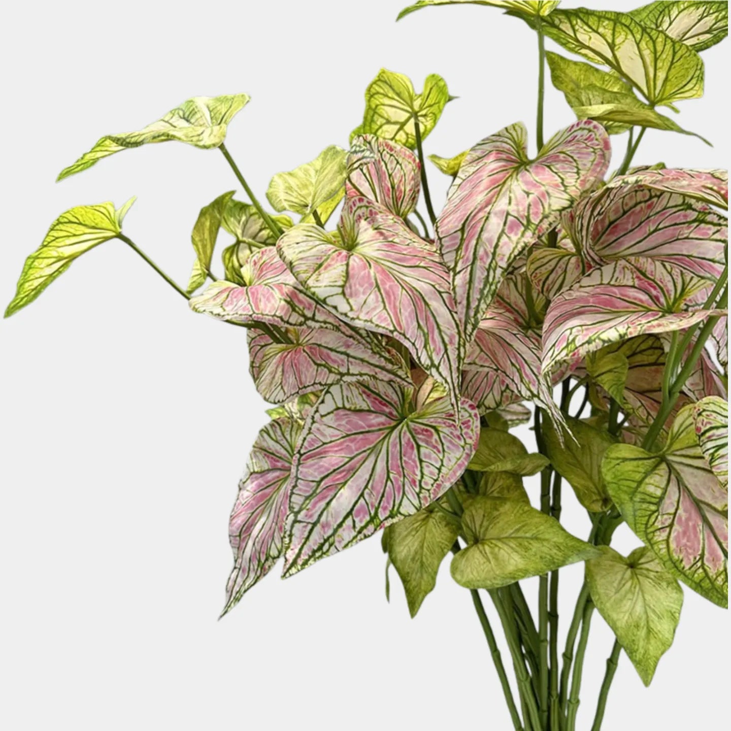 Artificial Caladium Leaf Spray -29.5”