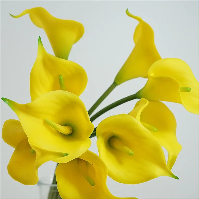 Artificial Calla Lily Bouquet – 9-Stem