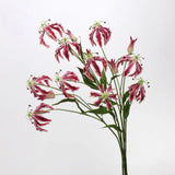 Artificial Flame Lily/ Gloriosa Lily Stem –29.5"