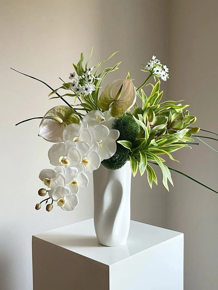 Artificial Flower Bouquet -Green Grace