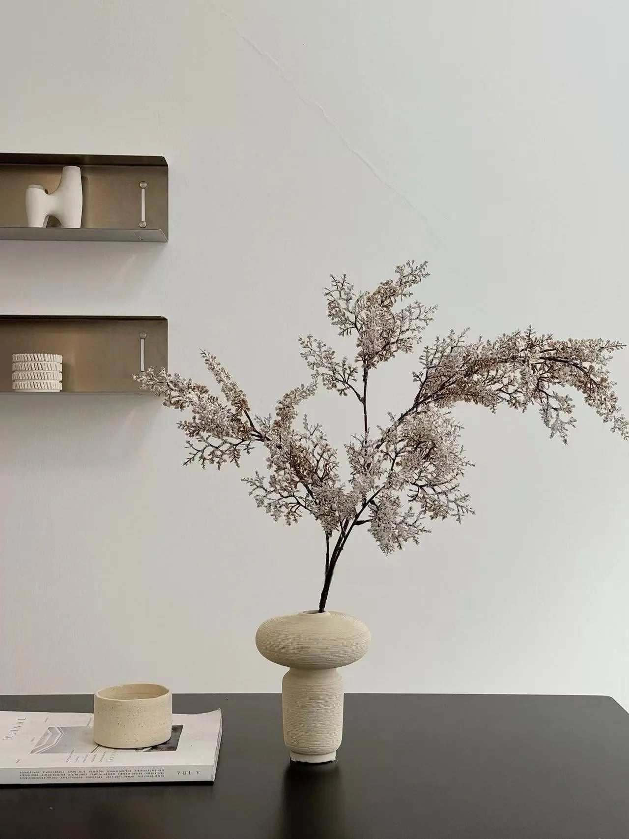Artificial Frosted Branch Spray – 100cm