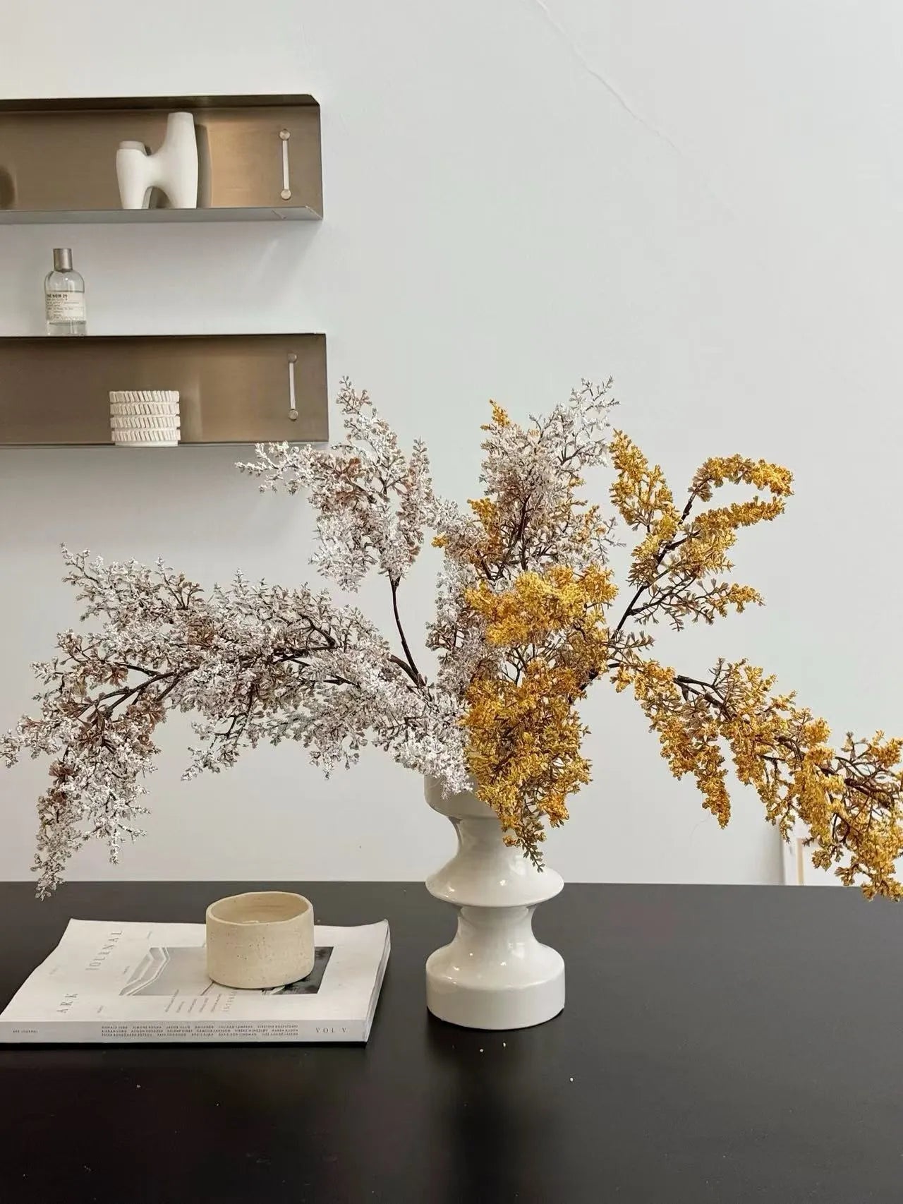 Artificial Frosted Branch Spray – 100cm