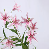 Künstlicher Lilienblütenzweig – Rosa