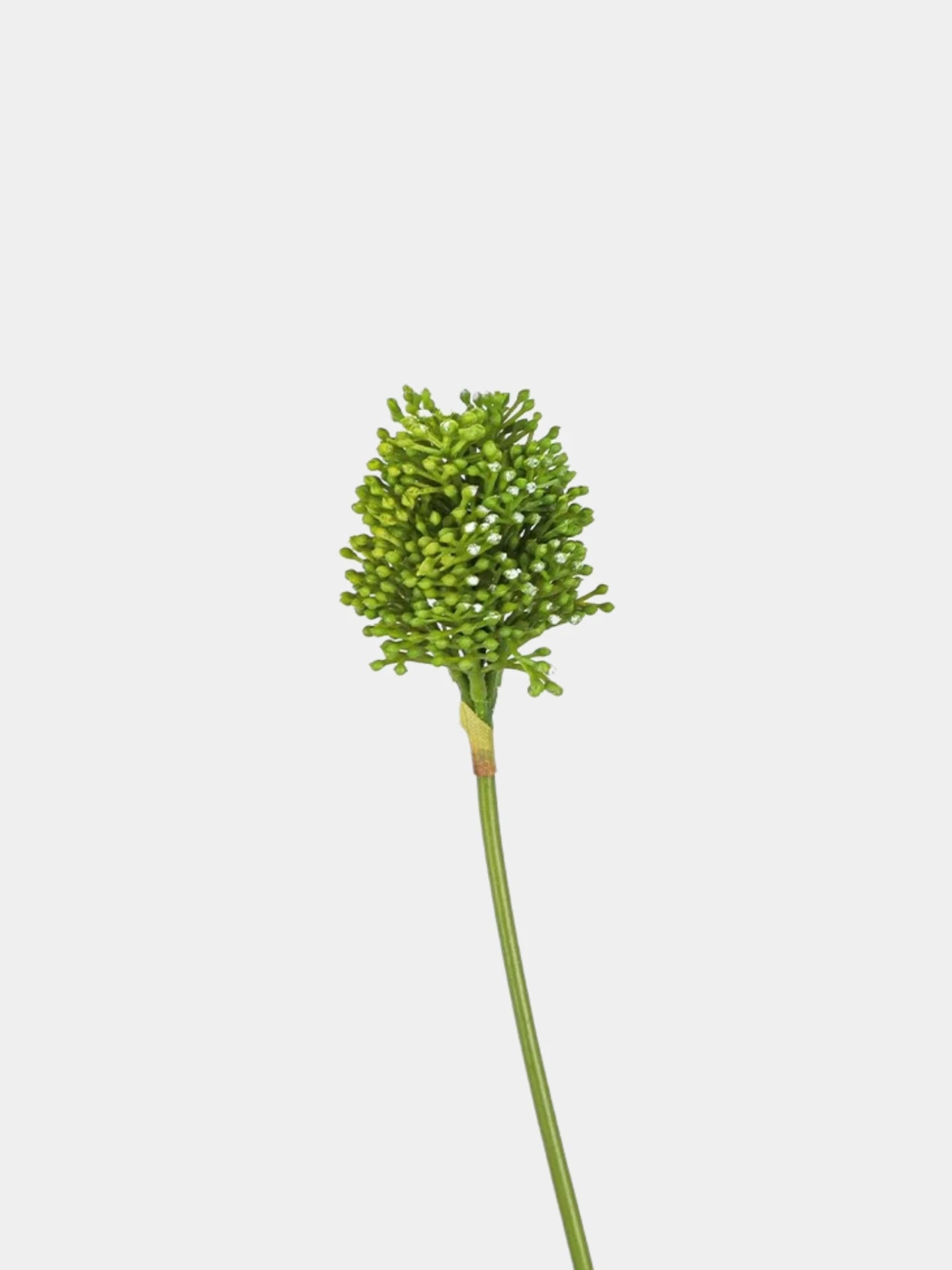 Artificial Mini Allium – Wild Onion Flower Stem  16"