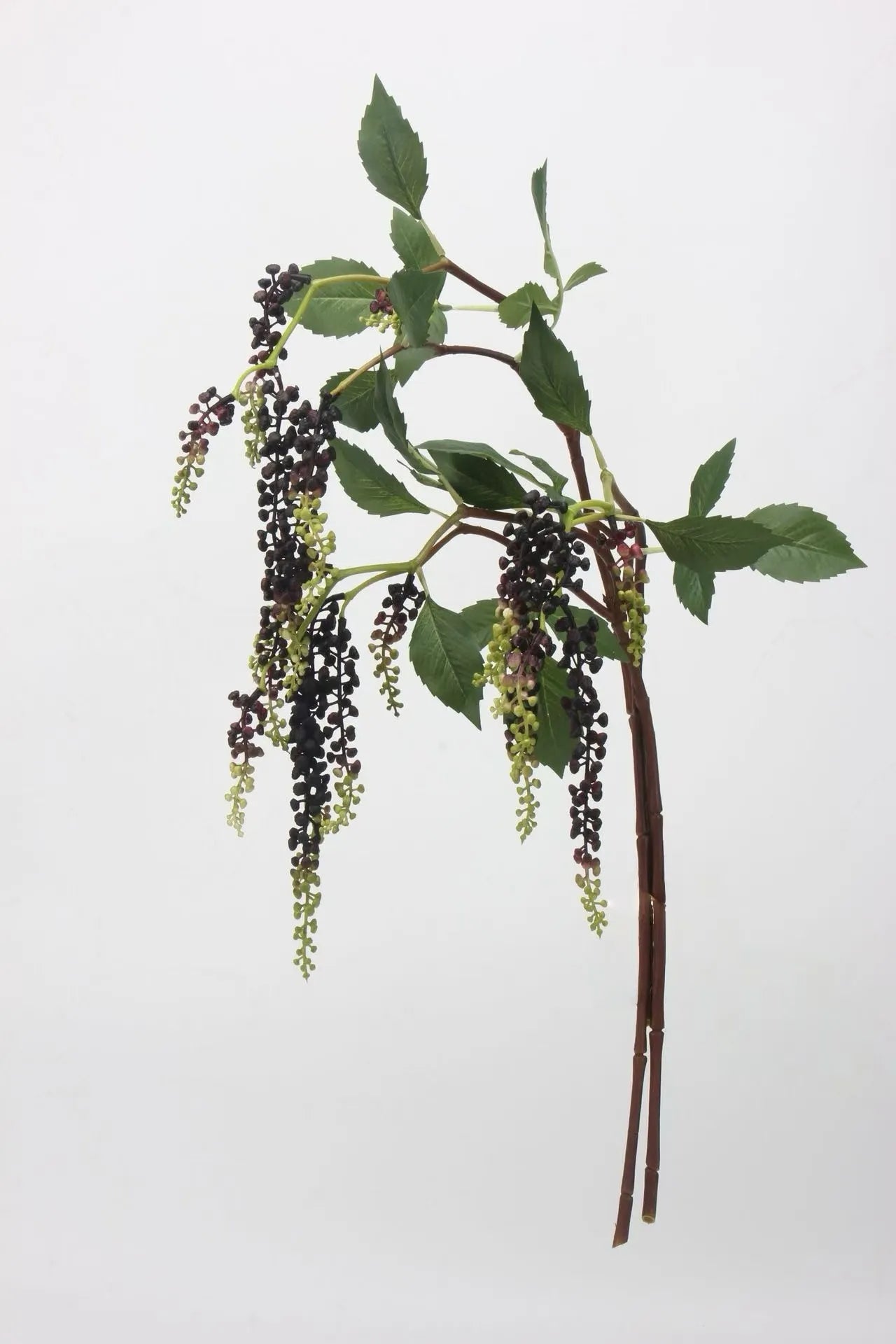 Artificial Pokeweed Hanging Stem -27.5"