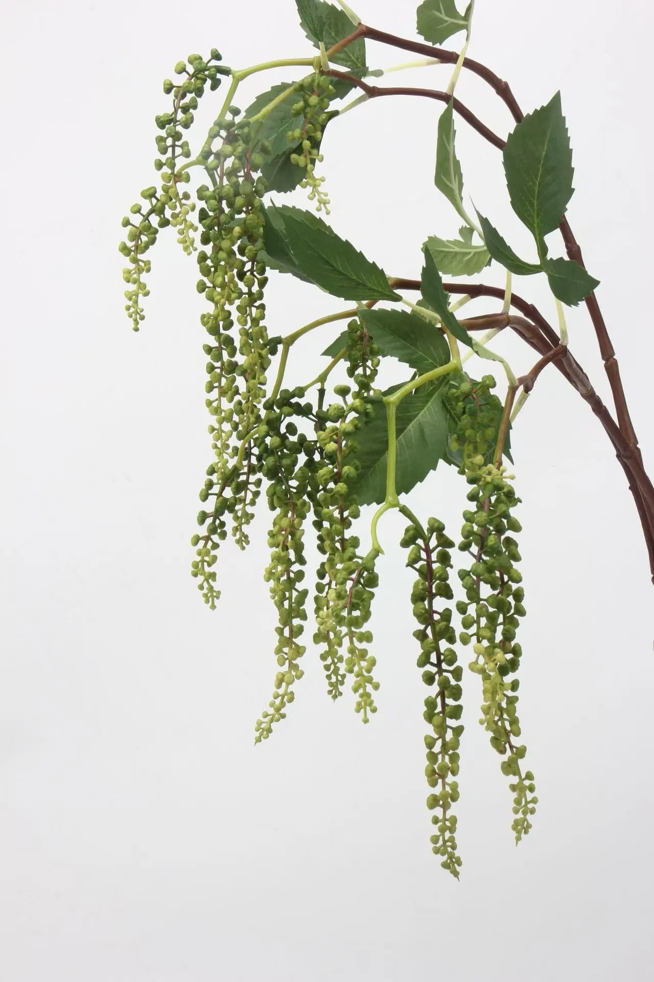 Artificial Pokeweed Hanging Stem -27.5"
