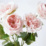 人工リアルタッチジュリエットローズ —27インチ ヌードピンク