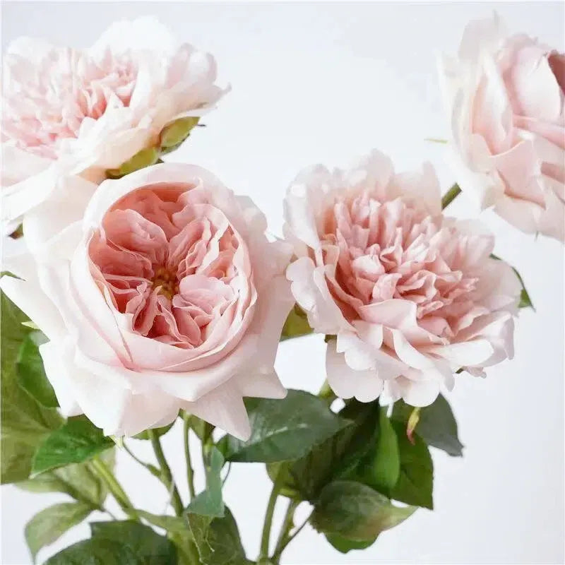 人工リアルタッチジュリエットローズ —27インチ ヌードピンク