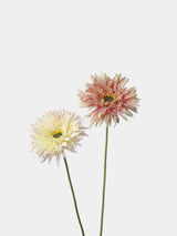 Artificial Shaggy Gerbera Daisy Flower  – 18"