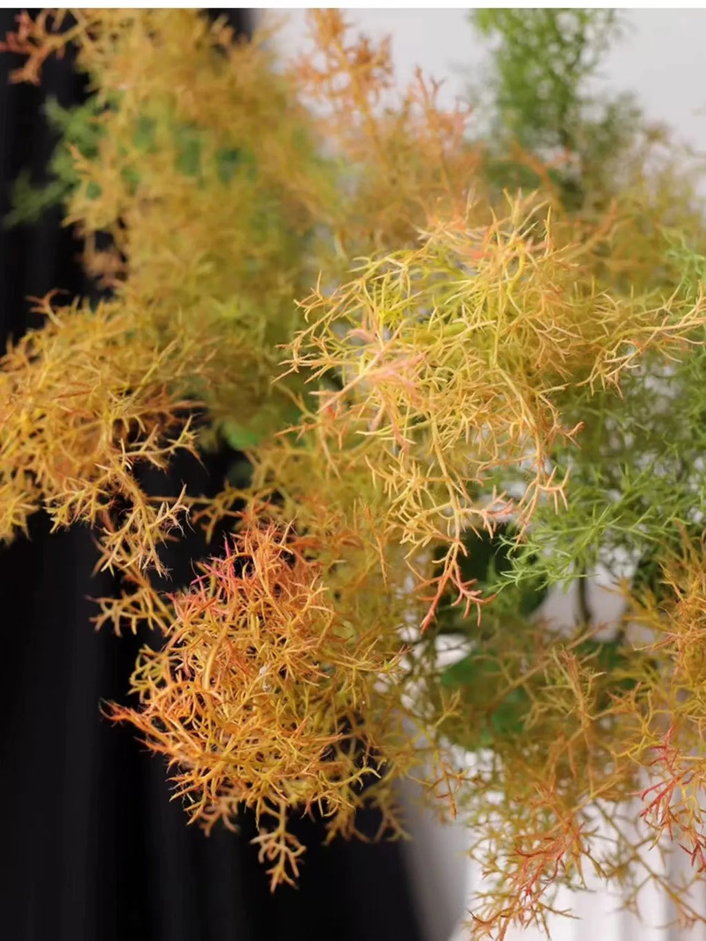 Artificial Smoke Bush Spray-Autumn Colour