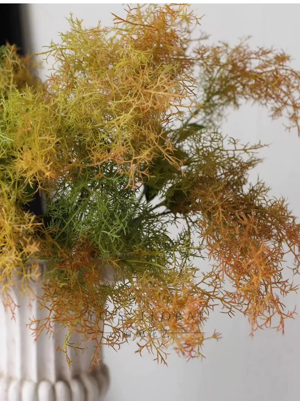 Artificial Smoke Bush Spray-Autumn Colour