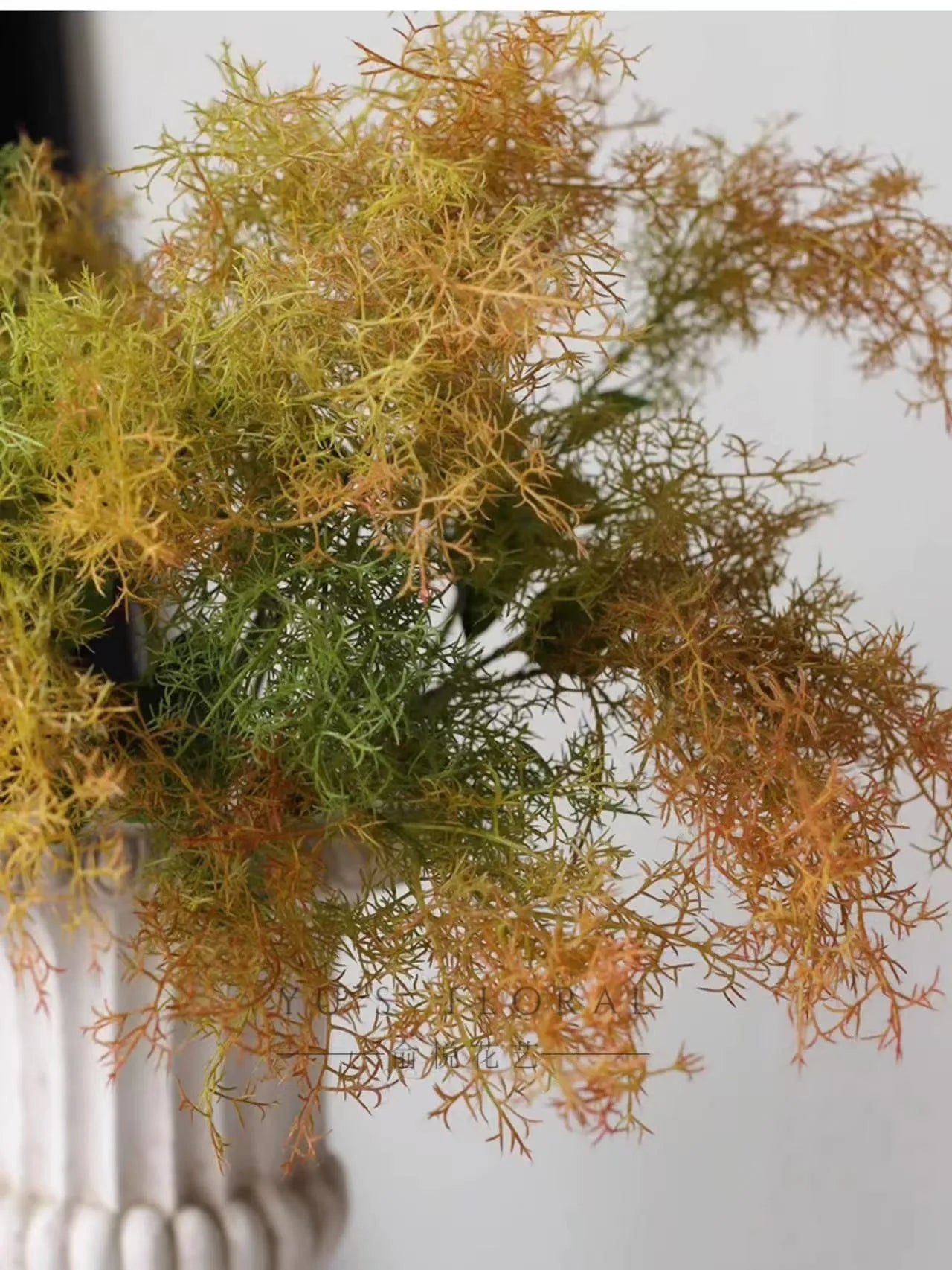 Artificial Smoke Bush Spray-Autumn Colour