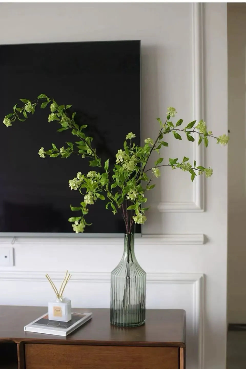 人工スピラエアの枝 -43"