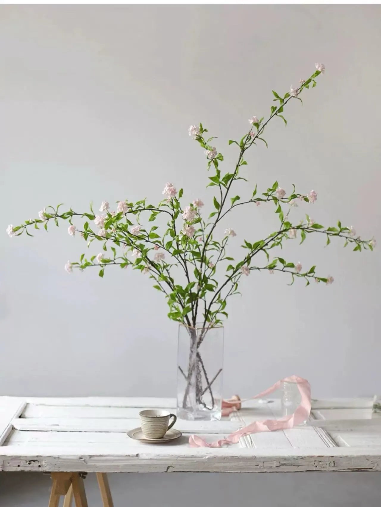 人工スピラエアの枝 -43"