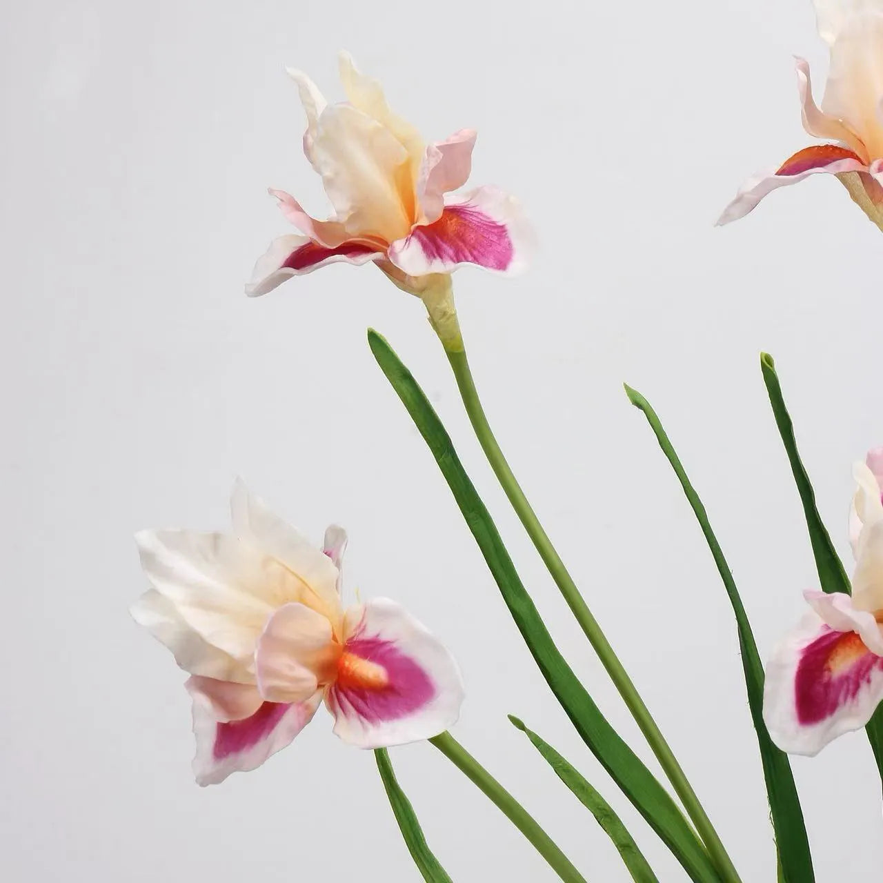 Artificial Bearded Iris Flower