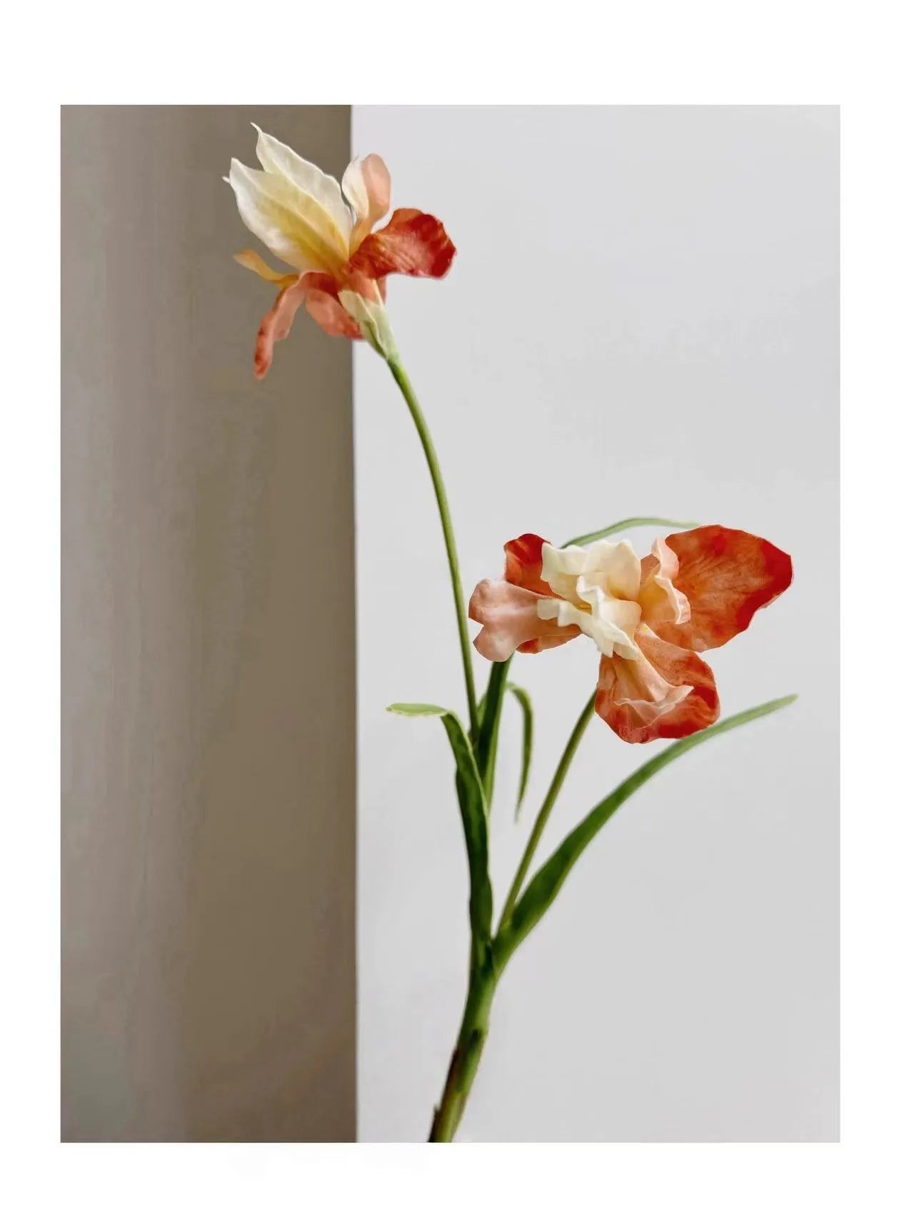 Artificial Bearded Iris Flower