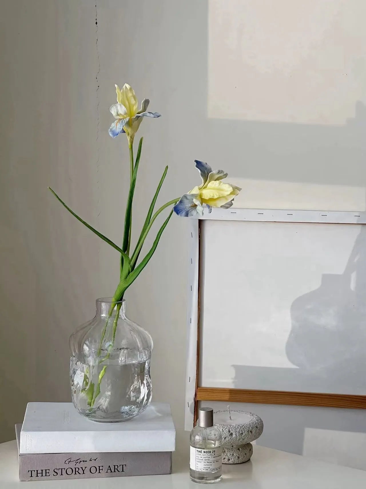 Artificial Bearded Iris Flower