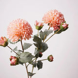 Artificial Dahlia Flower Branch -PInk