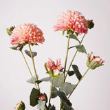 Artificial Dahlia Flower Branch -PInk