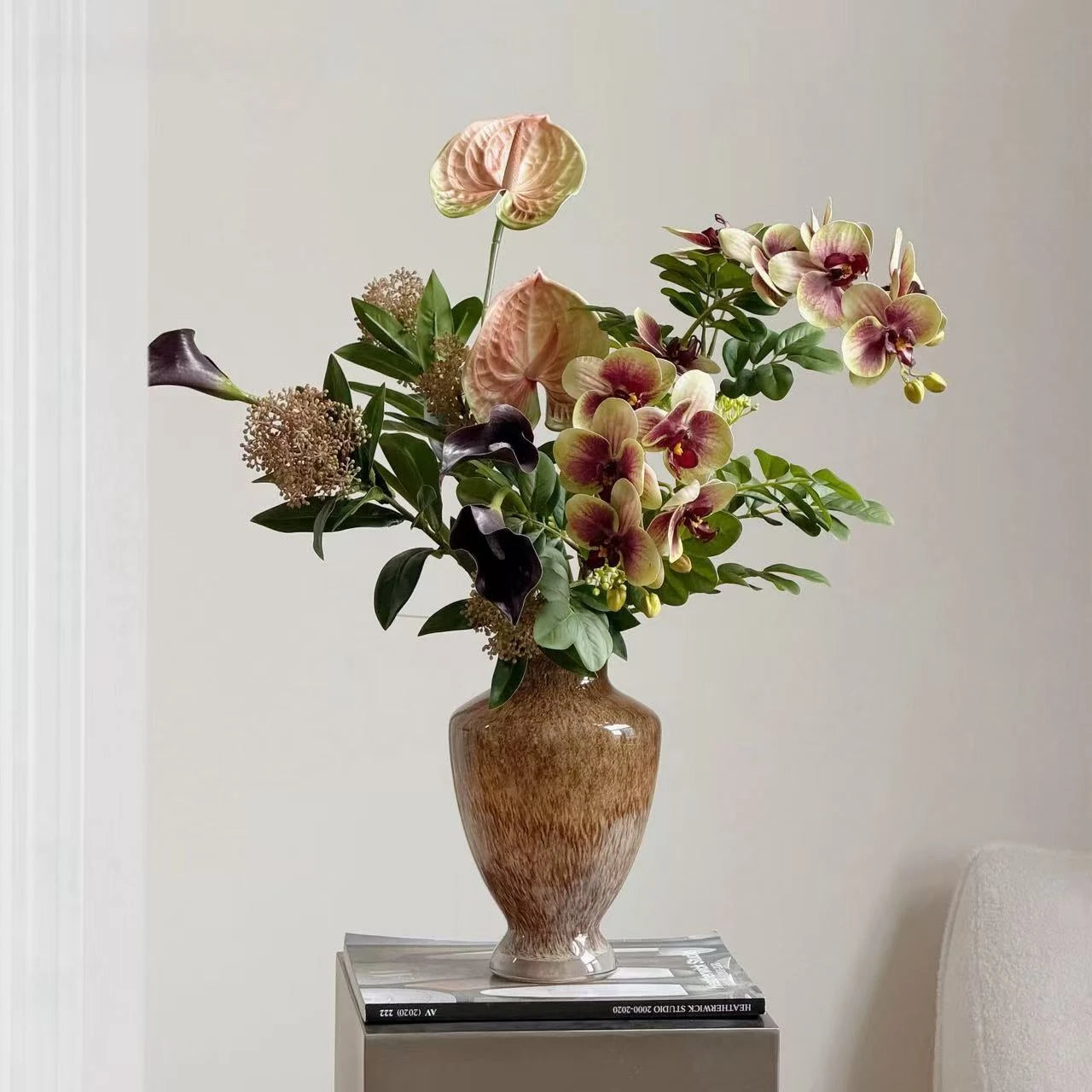 Caramel Silhouette - Faux Floral Arrangement