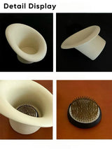 取り外し可能な花留め（剣山）付きのセラミック生け花用花瓶