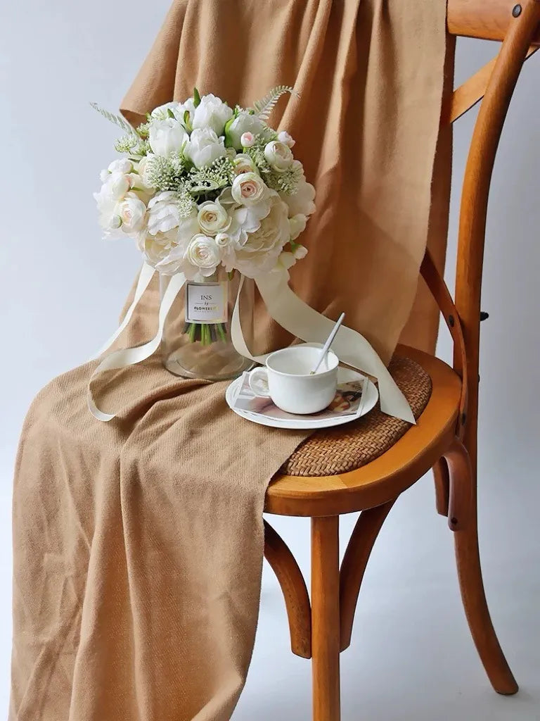 Elegant Bridal Bouquet –Artificial Wedding Flowers