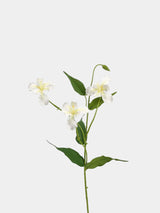 Faux 3-Head Iris Flower Spray– 31"