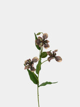 Faux 3-Head Iris Flower Spray– 31"