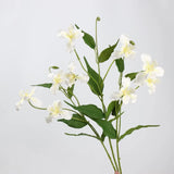 Faux 3-Head Iris Flower Spray– 31"