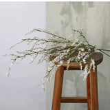 Faux 5-Fork  Spiraea Spray Stem