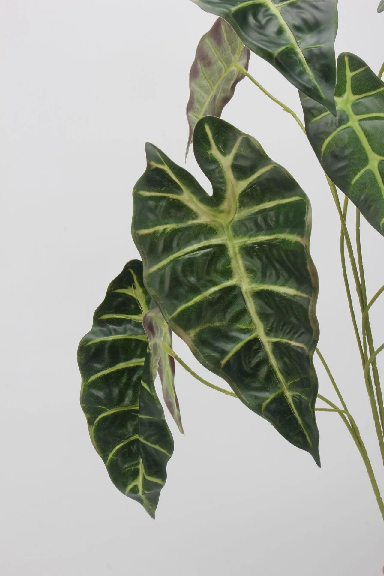 Faux Alocasia Leaf -Green 28.7"