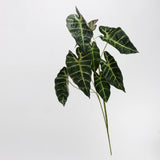 Faux Alocasia Leaf -Green 28.7"